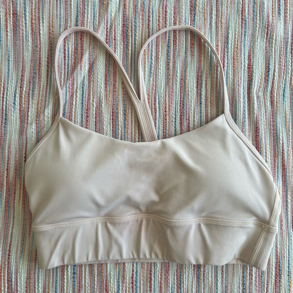 Savvi Swallow Sports Bra Pale Pink Small